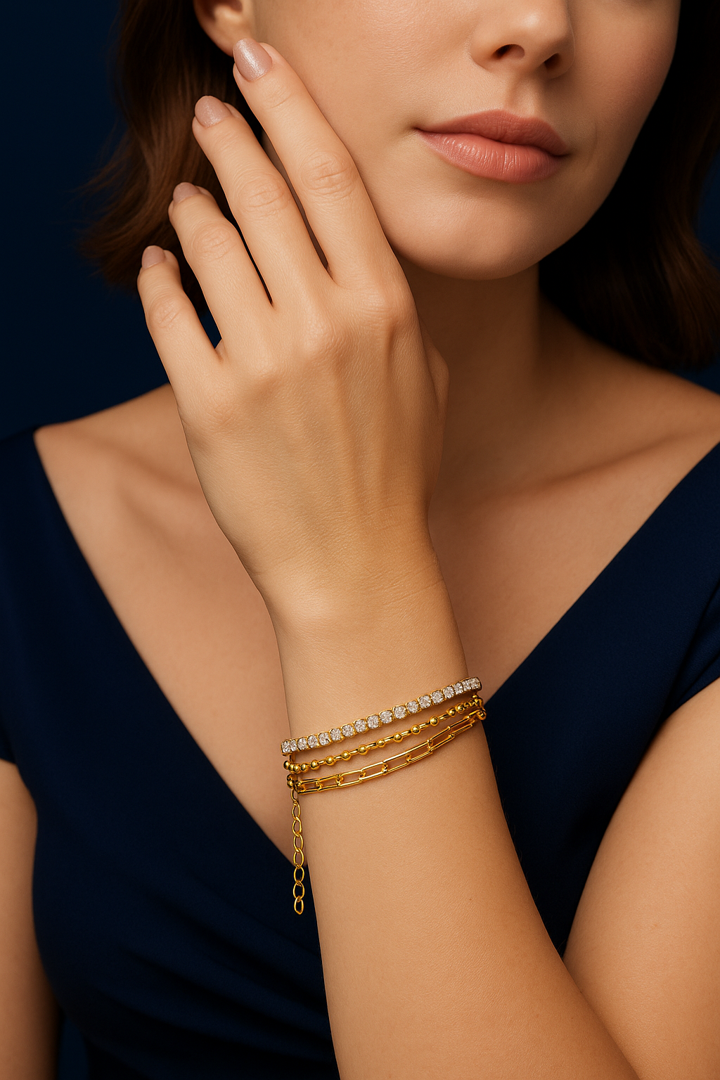 Astra Luxe Stack Bracelet