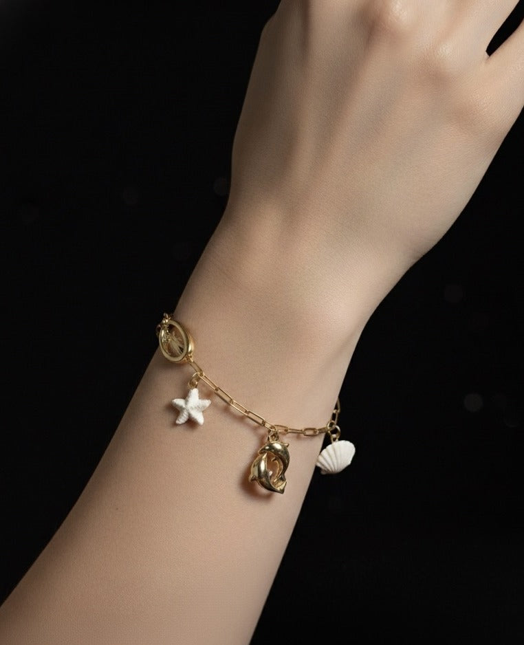 Ocean Muse Charm Bracelet