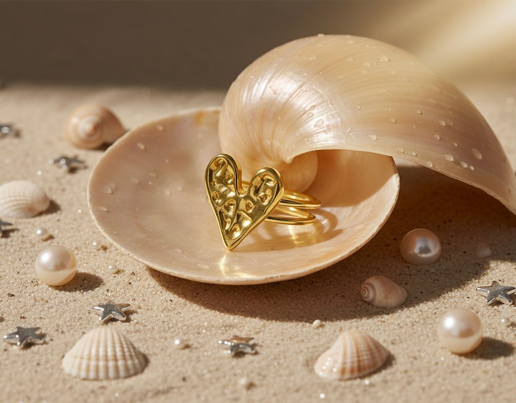 Molten Heart Lustre Ring