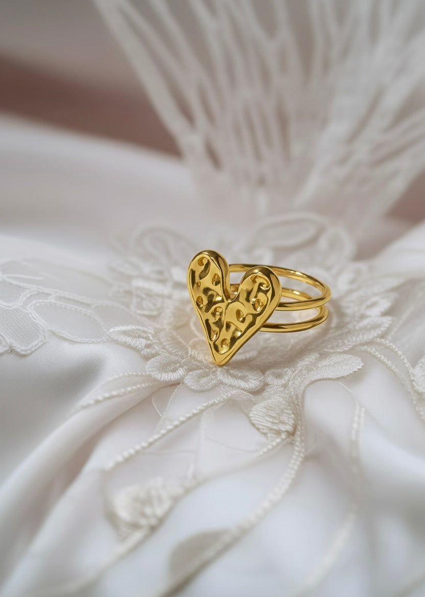 Molten Heart Lustre Ring