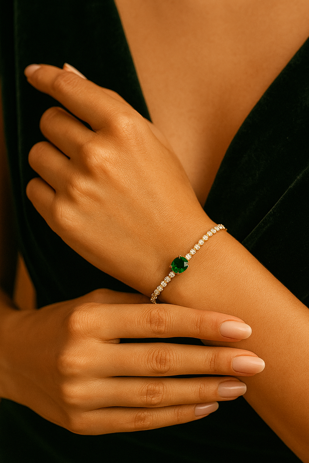 Emerald Luxe Bracelet