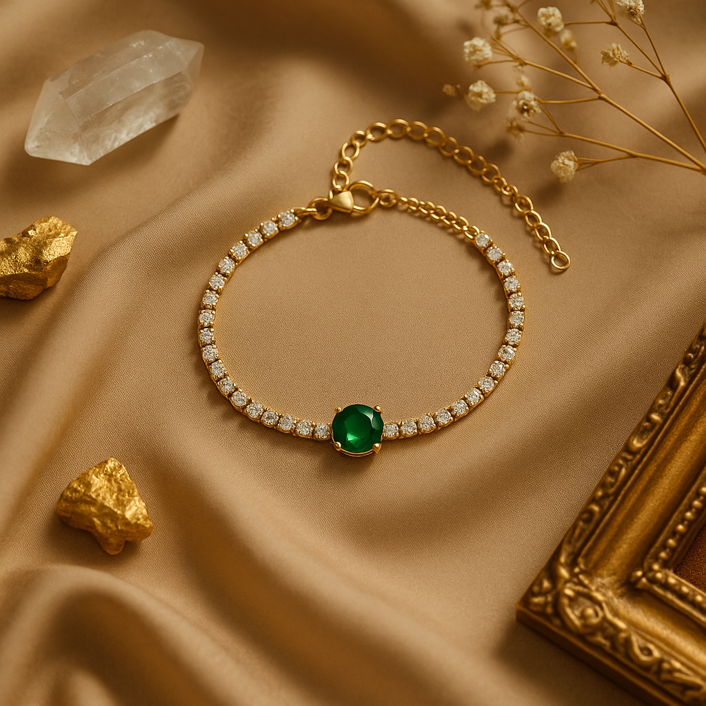 Emerald Luxe Bracelet