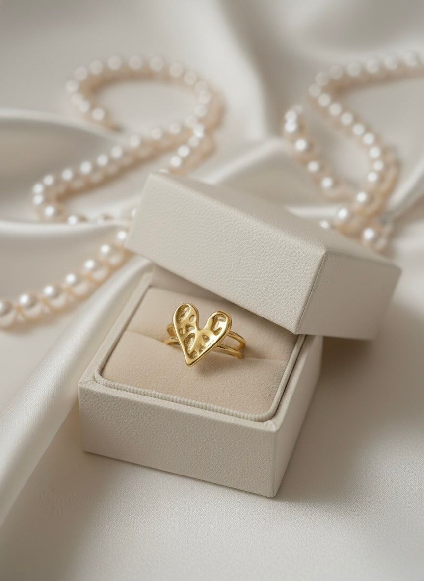 Molten Heart Lustre Ring