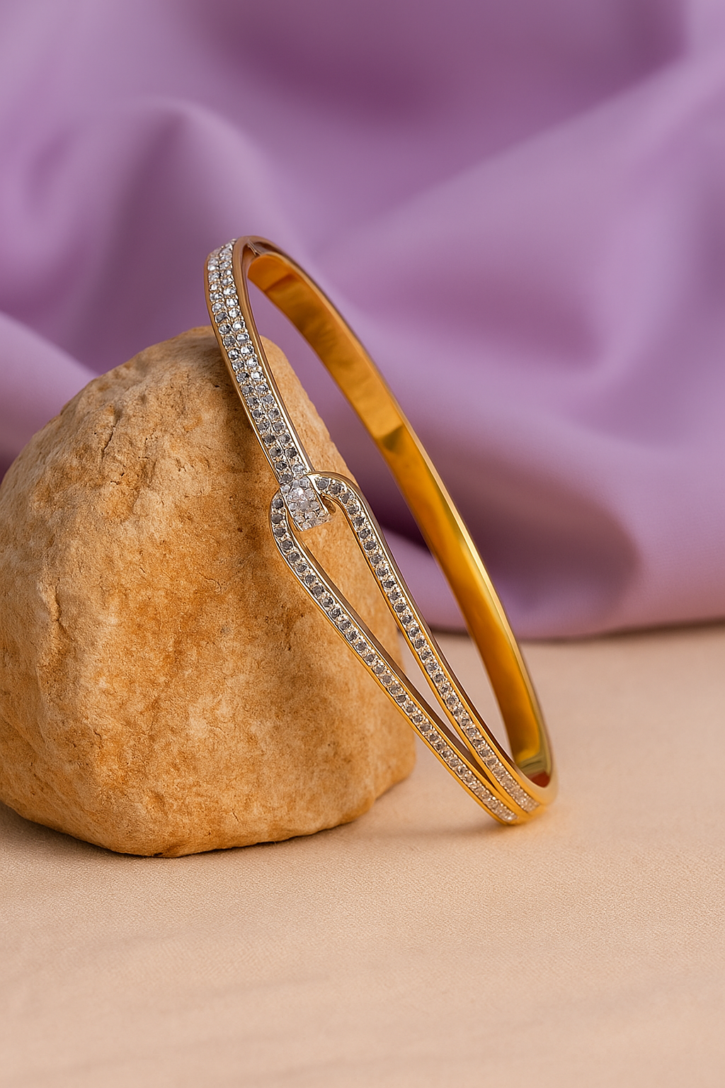 Luxe Loop Diamond Bracelet