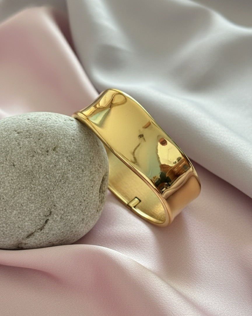 Golden Cuff Bracelet