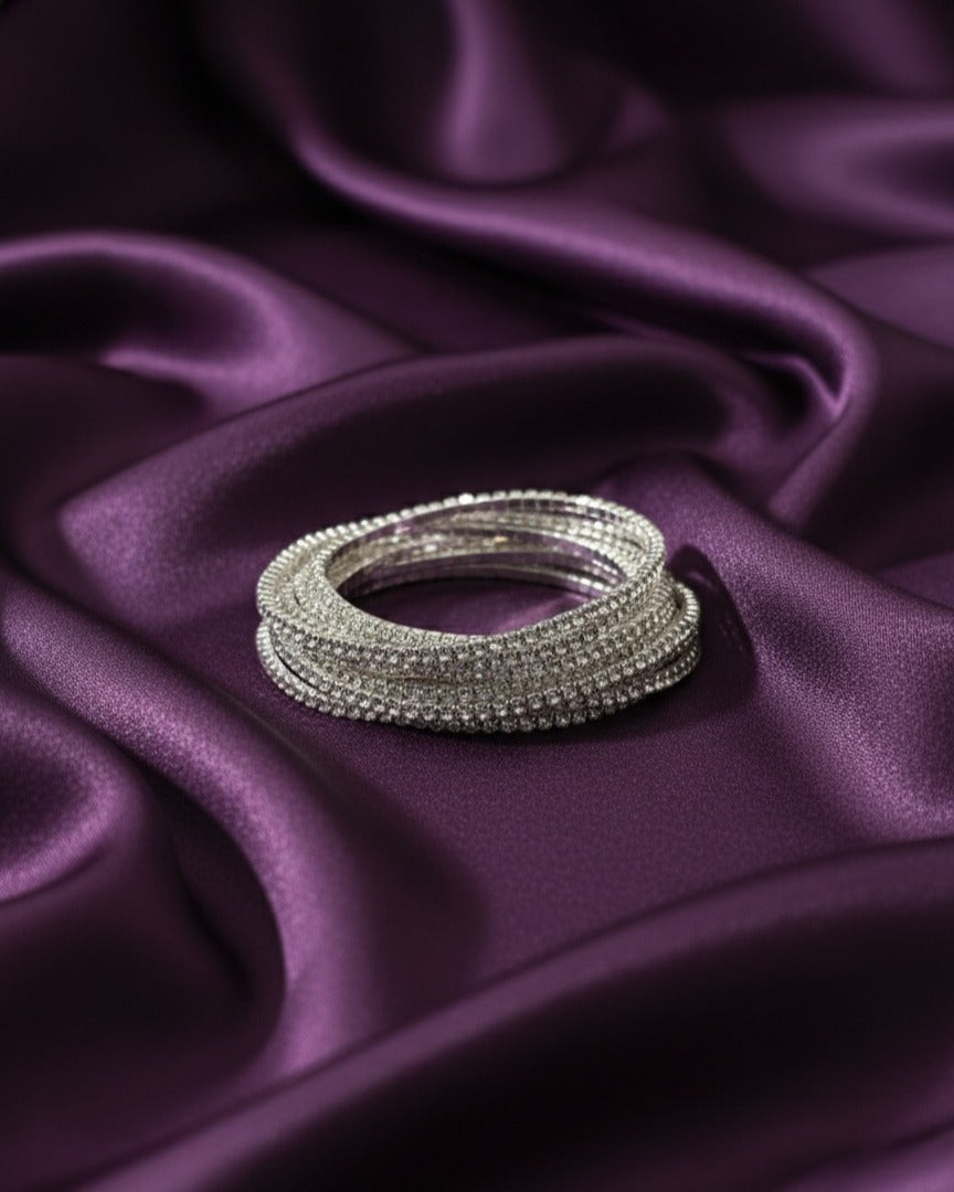 Celeste Crystal Wrap Bracelet