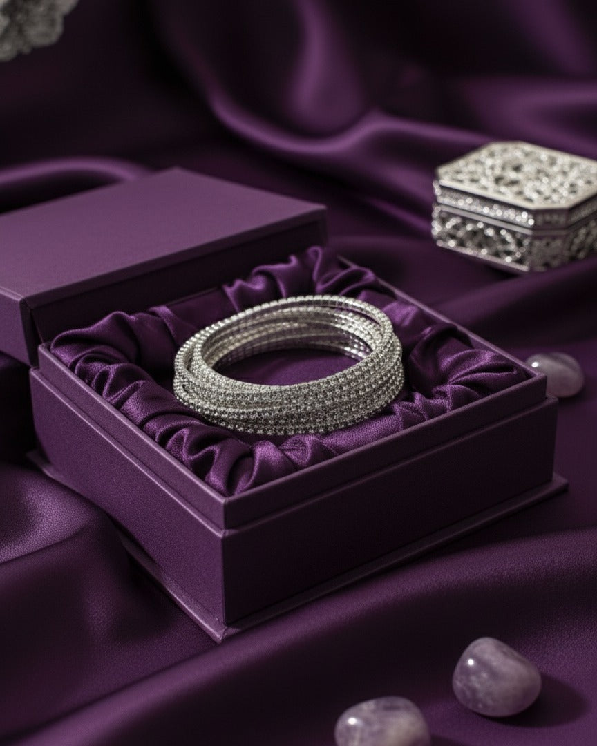 Celeste Crystal Wrap Bracelet