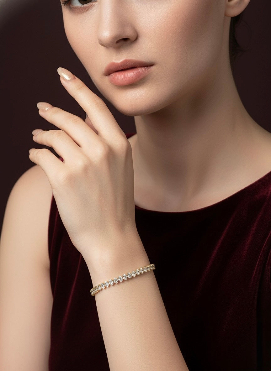 Eternal Radiance Crystal Bracelet