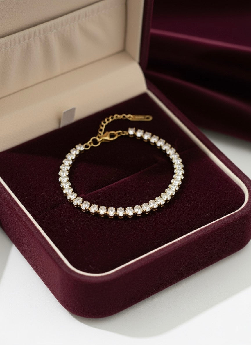 Eternal Radiance Crystal Bracelet