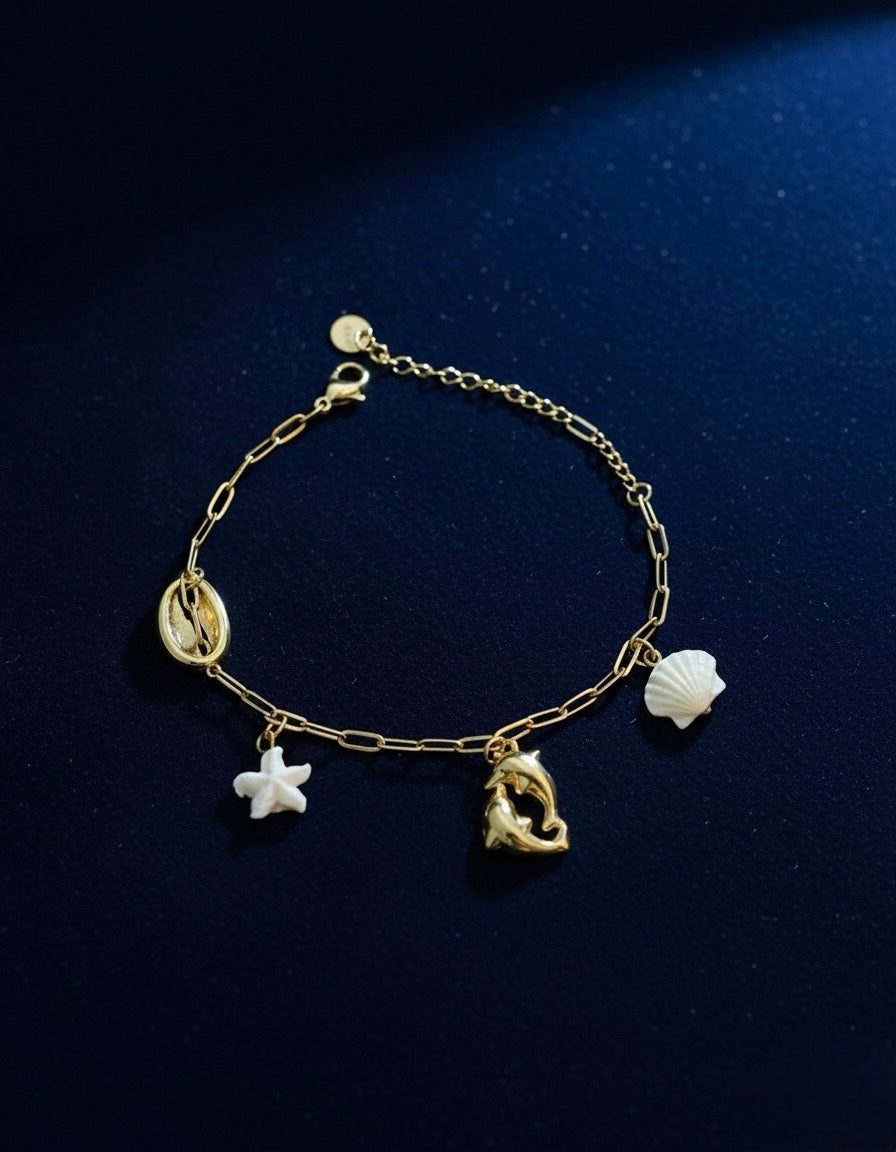 Ocean Muse Charm Bracelet