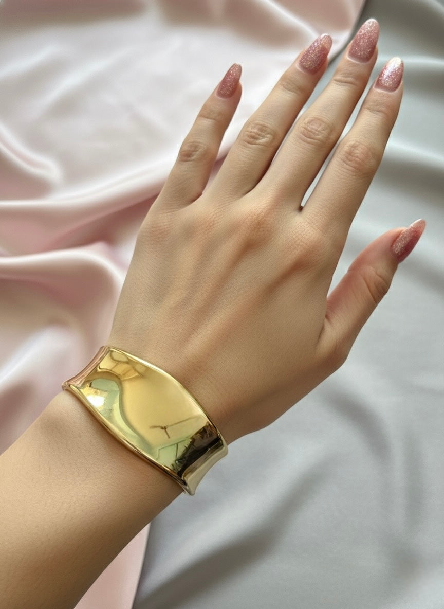 Golden Cuff Bracelet
