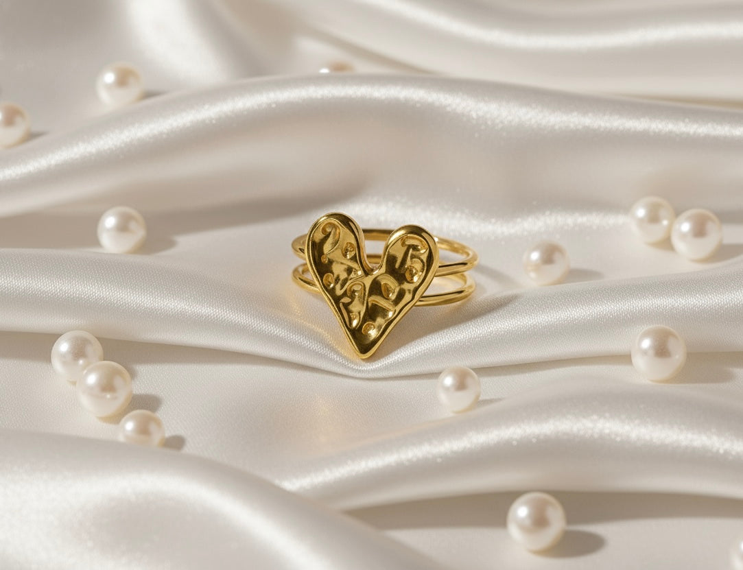 Molten Heart Lustre Ring