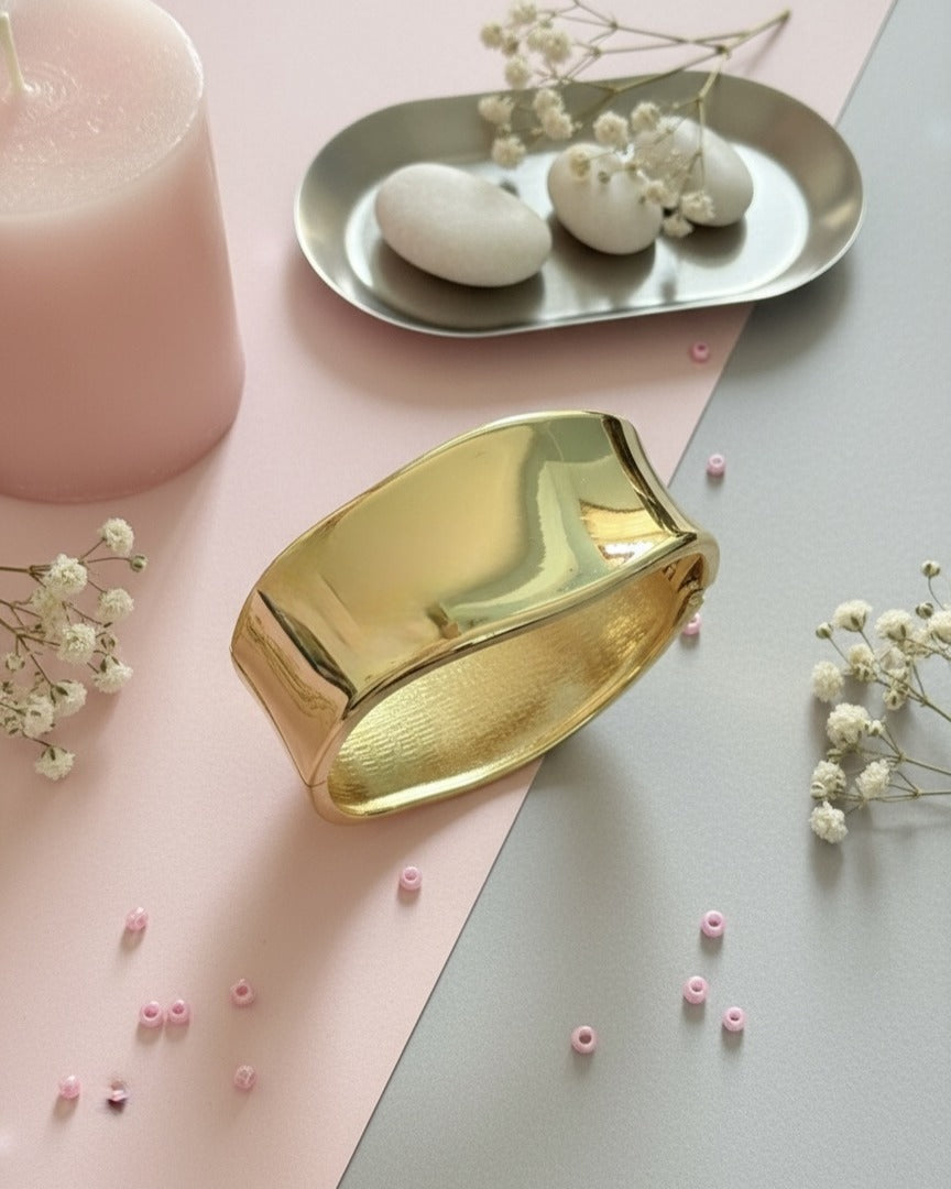 Golden Cuff Bracelet