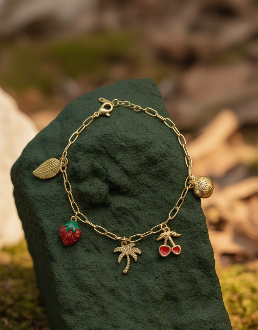 Tropical Delight Charm Bracelet