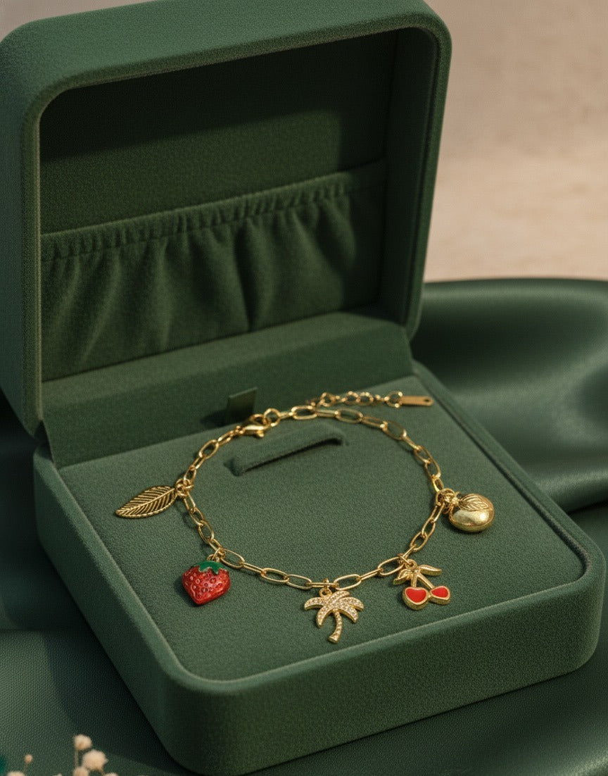 Tropical Delight Charm Bracelet