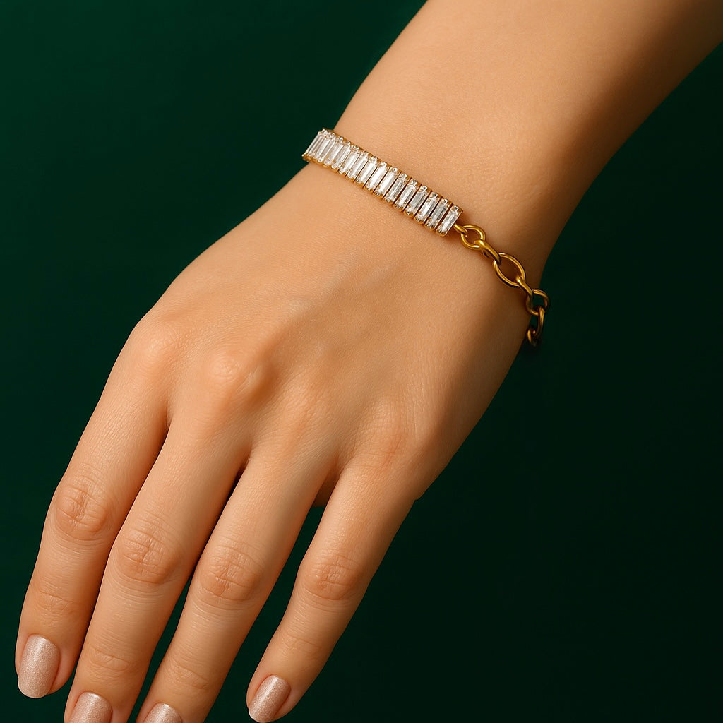 Crystal Link Bracelet